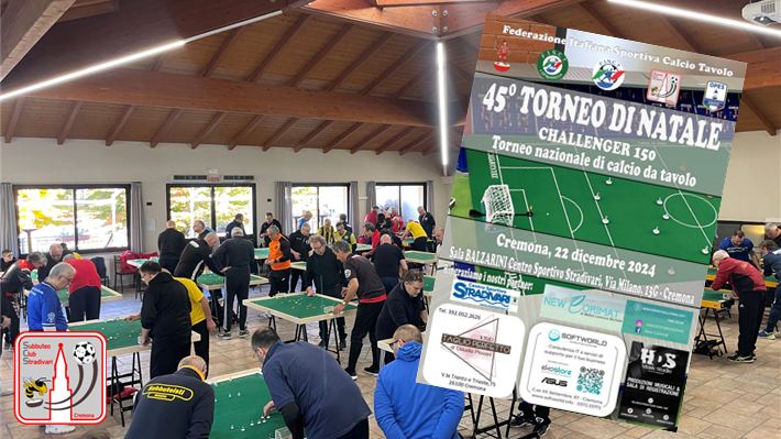 torneo di natale subbuteo calcio da tavolo